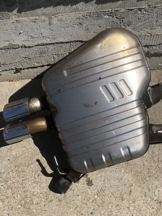 вихлоп бмв ф10 2014 рестайлинг