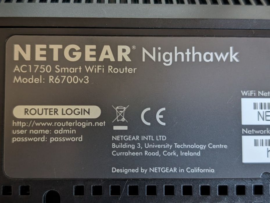 Netgear Nighthawk R6700v364283902721667121