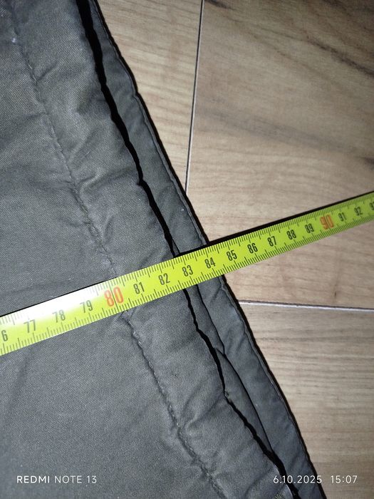 Parka kurtka butelkowa zieleń khaki xl XXL ciążowa