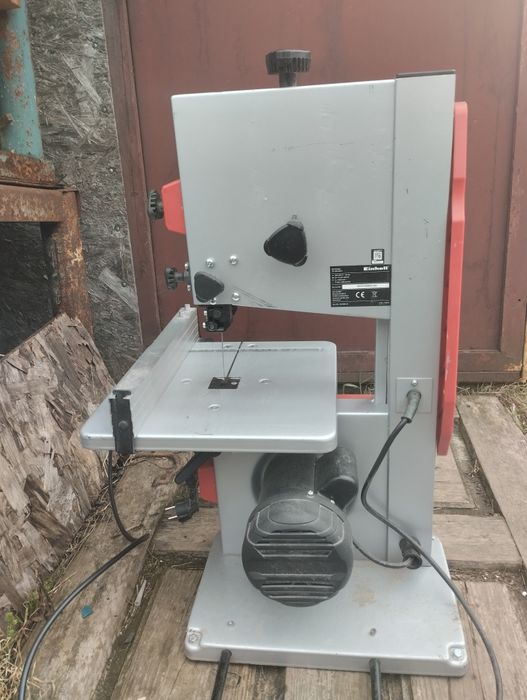 Ленточная пила Einhell TC-SB 200/1 б\у из Германии стрічкова пилка лоб