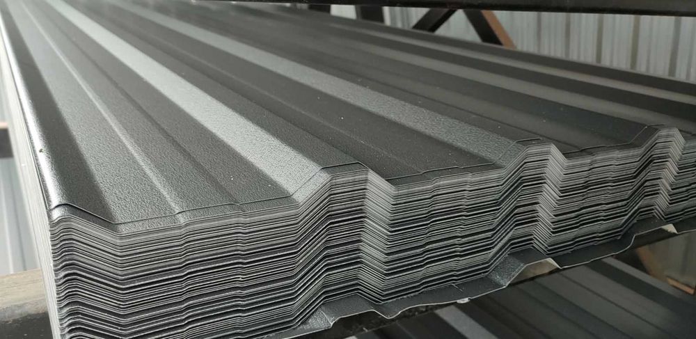 BLACHA trapezowa T-18 7016 antracyt grafit Mat 2mb 2,5mb 3mb od ręki