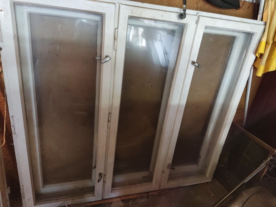 Okno drewniane skrzyniowe 150 h140