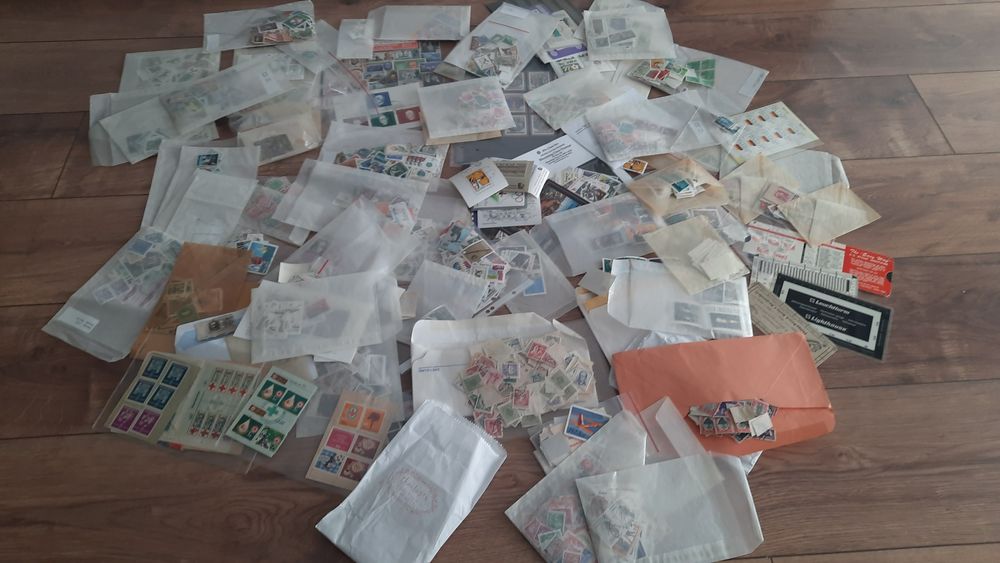 stare znaczki pocztowe duża ilość filatelistyka