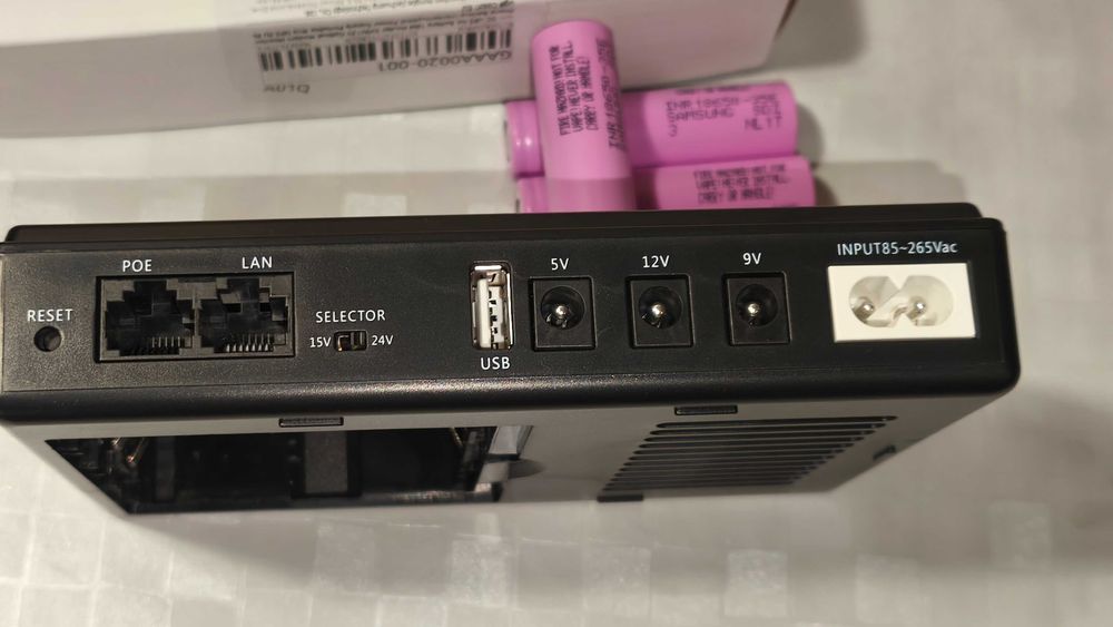 UPS 1018L для безперебійного живлення роутеру 5, 9, 12V9