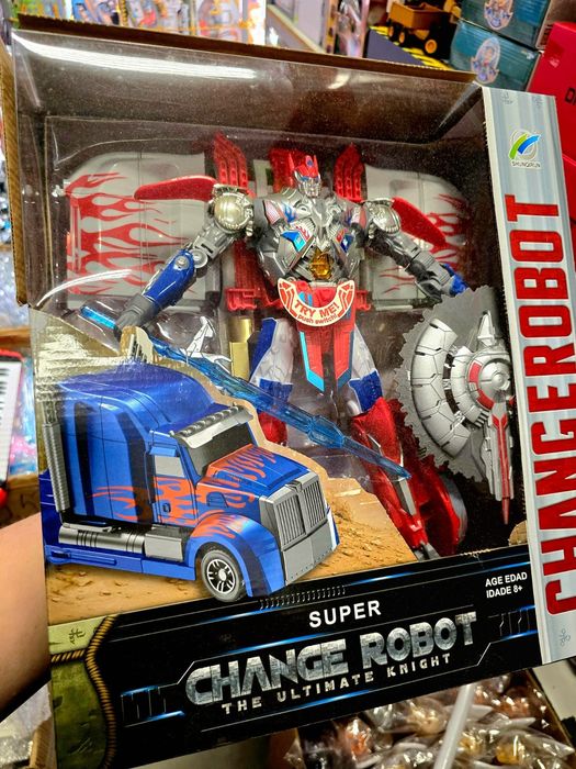 Ekstra robot dla dzieci Wielki Transformers Optimus nowy