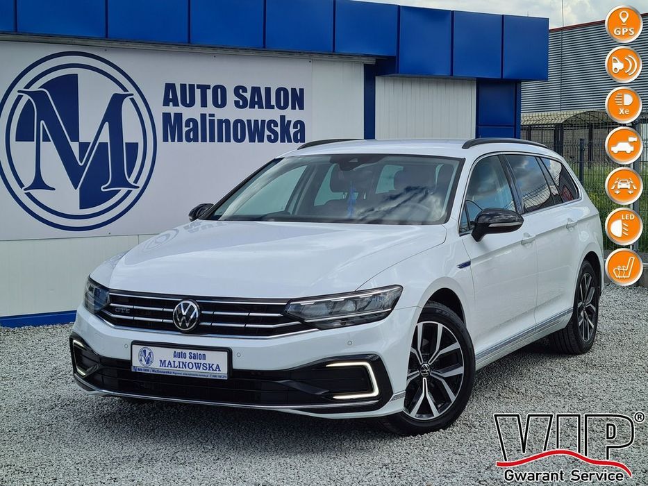 Volkswagen Passat GTE Navi 2xPDC Kamera HeadUp El.Klapa Wolne Ręce Grzane Fotele Serwis