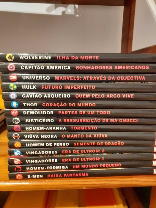 15 livros poderoso herois da Marvel