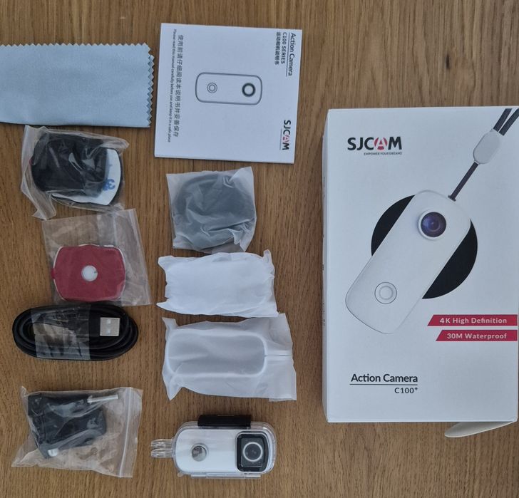 Kamera sportowa SJCAM C100+ | Nowa | 4K | 30M Waterproof |