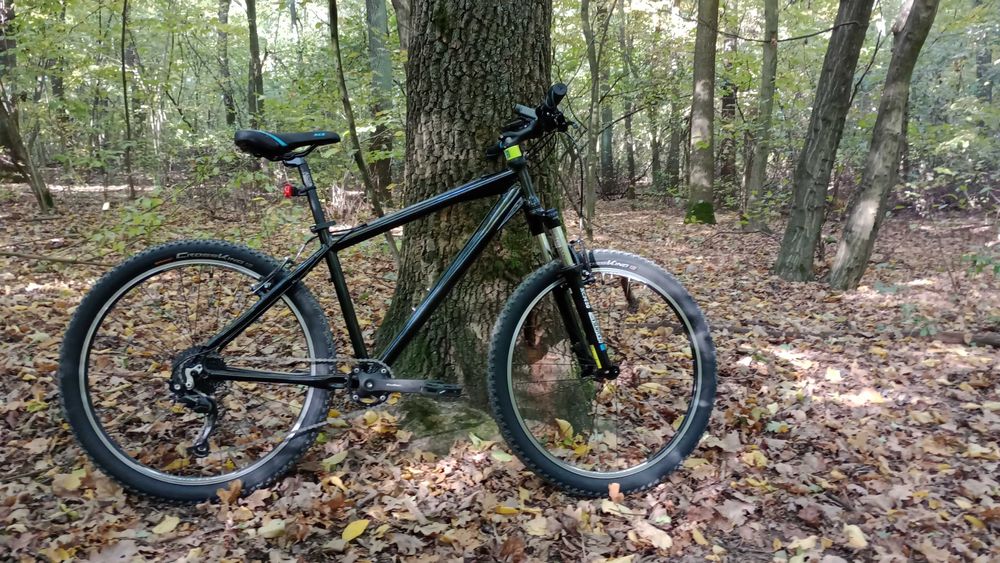 Rower górski jak nowy, koła 26 cali, rama 17 cali, napęd 1x9