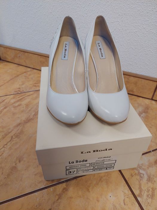 Buty ślubne, taneczne, swarovski, La Boda