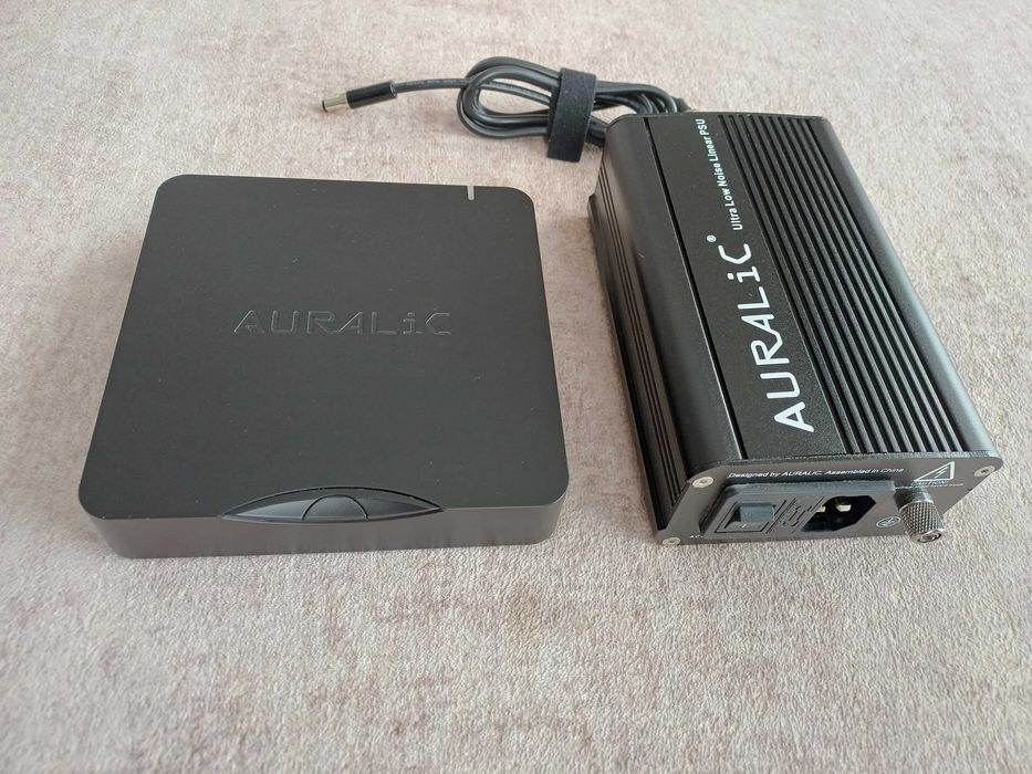 Auralic Aries Mini + zasilacz liniowy Auralic - DAC, Stereamer