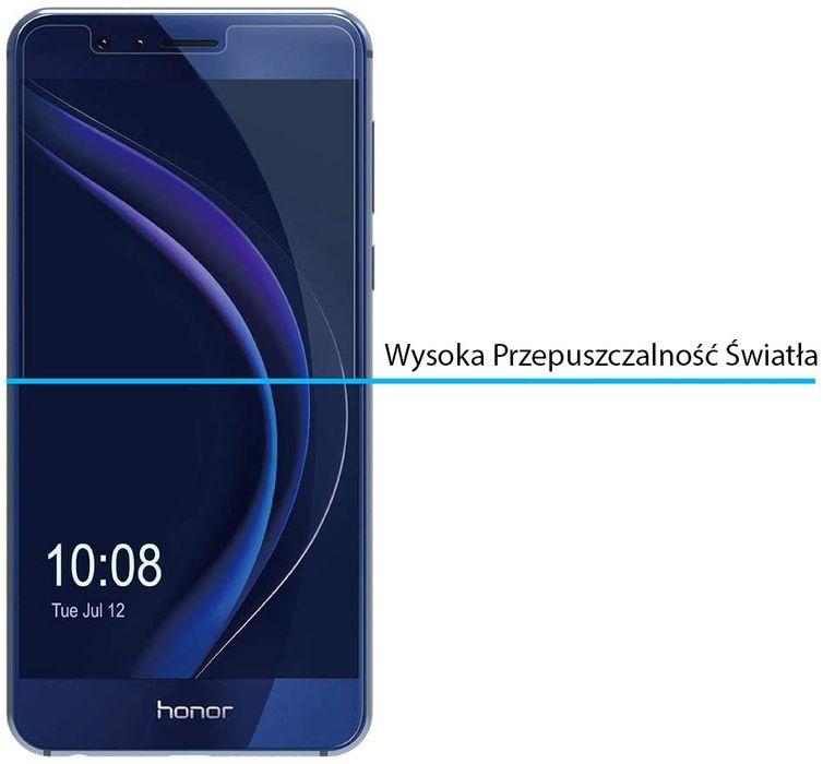 Szkło Hartowane Płaskie Do Huawei Honor 8