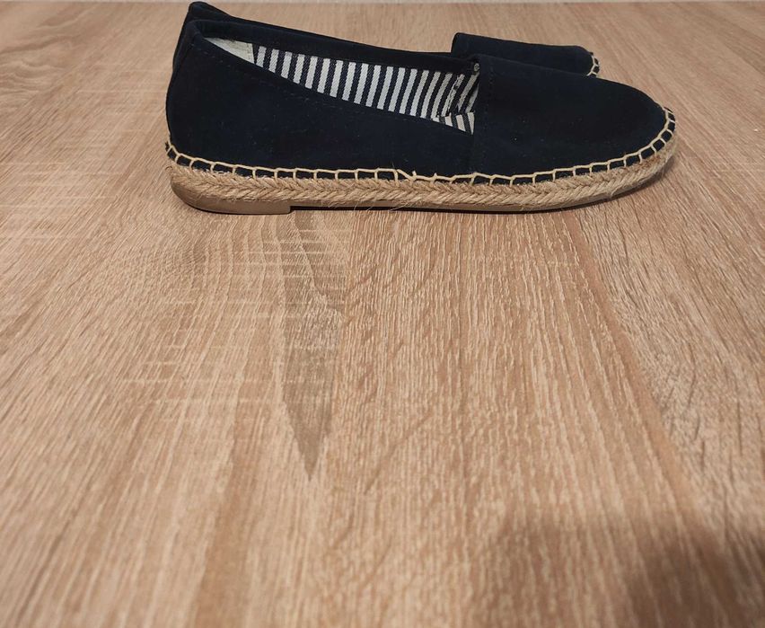 Espadryle 37 granatowe