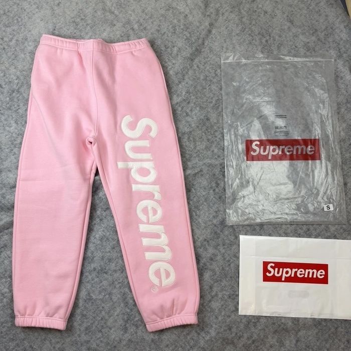 Худі та штани Supreme рожевий