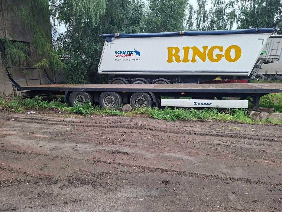 Sprzedam naczepę platformę do słomy naczepy platformy 5 sztuk