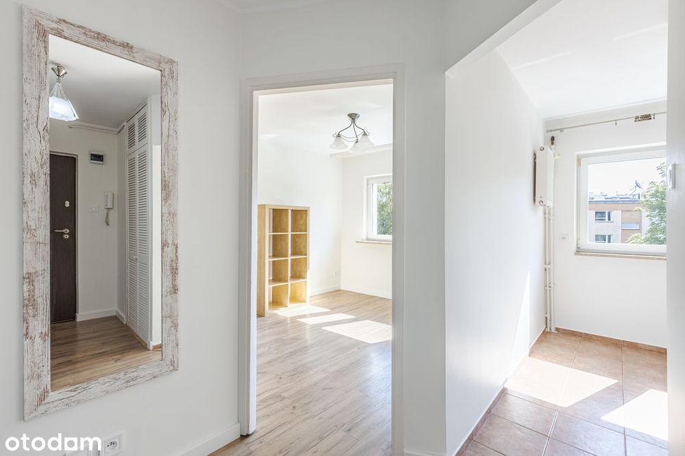 Mokotów | 2 pokoje 47,4 m² | loggia | metro | 0% prowizji