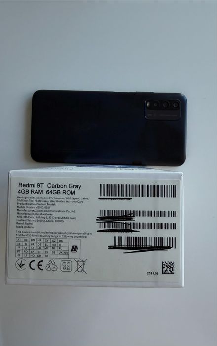 Xiaomi Redmi 9T 64GB / 4GB RAM – Caixa Original