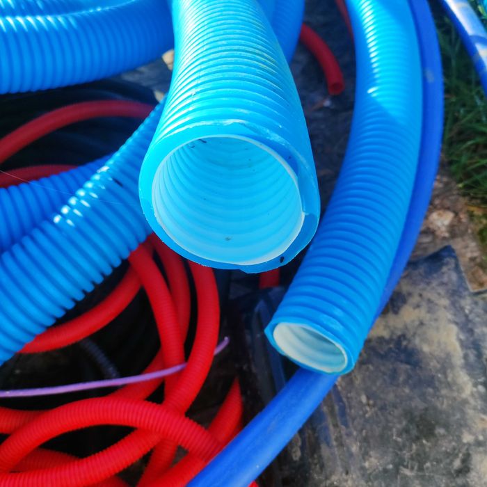 Pozostałości po rekuperacji,budowie, wentylacyjne.