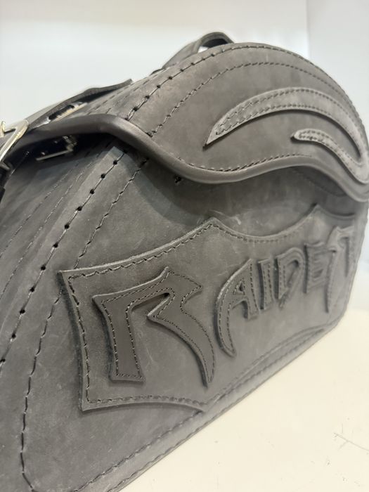 Yamaha raider sakwy skórzane półmatowe mega