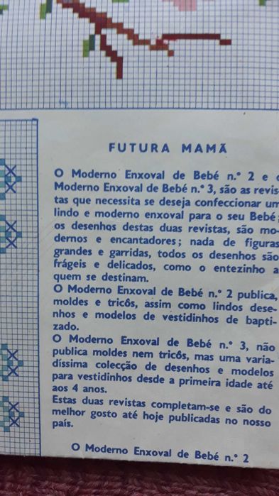 Álbum de Ponto de Cruz nº 2 (dos anos 70)
