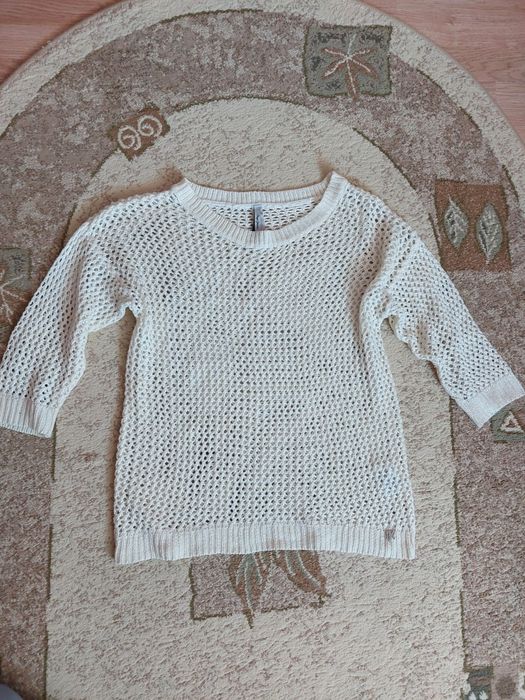 Pepe Jeans sweterek bluzka ażurowy S