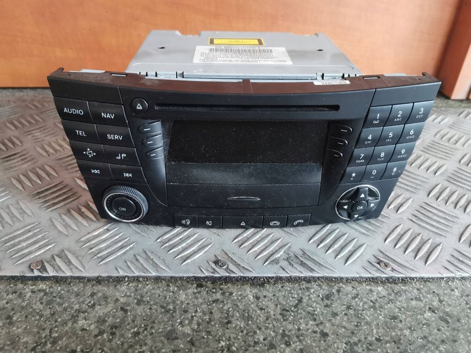 radio mercedes w211 oe becker cd/dvd/gps