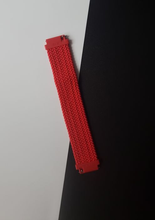Pasek plecionego materiału 20 mm do zegarka Samsung, Huawei, Amazfit,