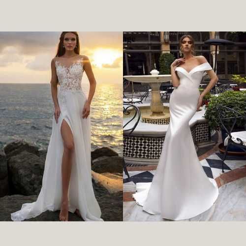 Vestidos de Noiva Baratos e lindíssimos. Loja Física *Rossy Noivas*