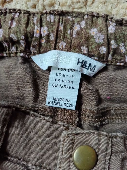 H&M Spódniczka 6-7 lat jeans
