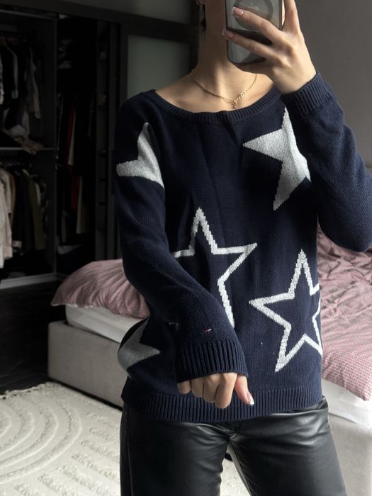 Светр tommy hilfiger оригінал синій