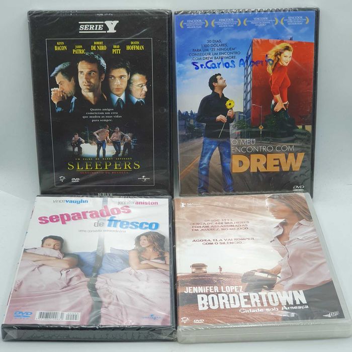 Lote 28/2 - Pack de 18 Filmes Novos e Selados em DVD - Ref.VI