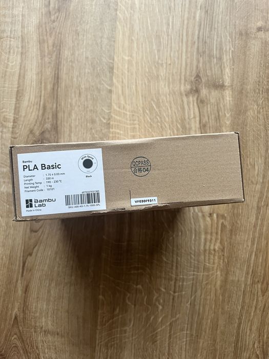 NOWY filament Bambulab PLA Basic/Matte, Black, White, Orange