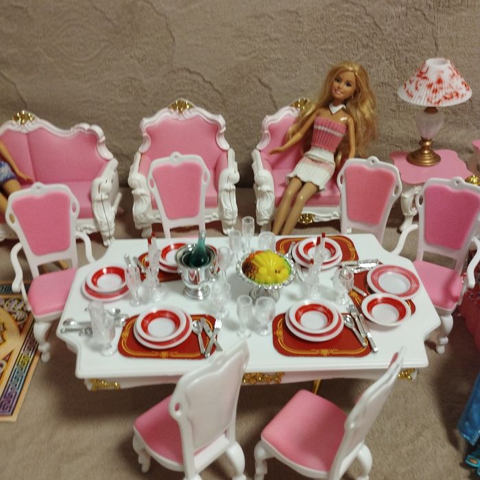 Набір меблі лялькові  для барбі