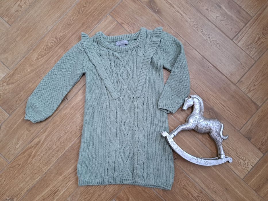 Sukienka elegancka sweterkowa