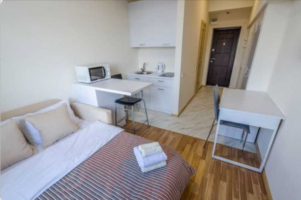 Посуточно SMART House апартаменты-студио метро Берестейская