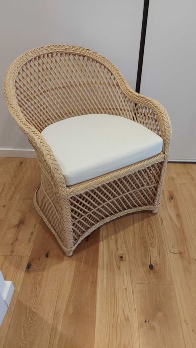 Cadeirão Novo de Rotim Vime (fibra natural robusta)