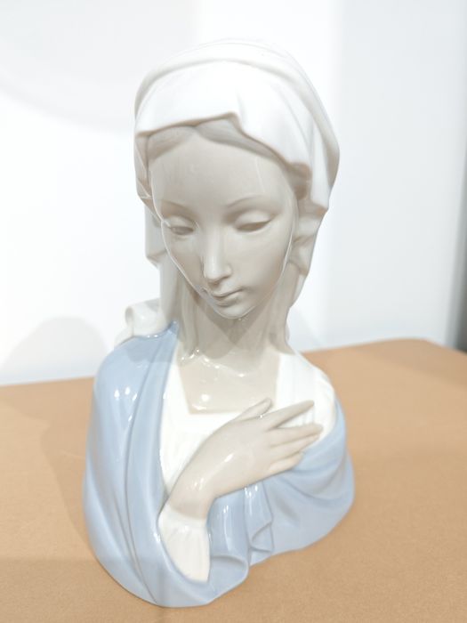 LLADRO 4649 Madonna Maryja Maria Popiersie Matki Boskiej