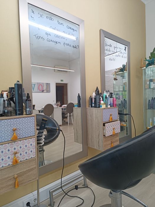 Pack mobiliario de salao cabeleireiro