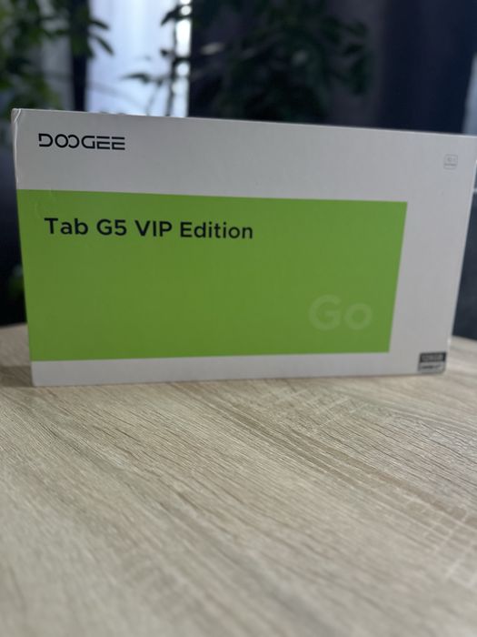 Новий планшет DOOGEE Tab G5 VIP Edition 128GB (комплект з клавіатурою та мишкою)