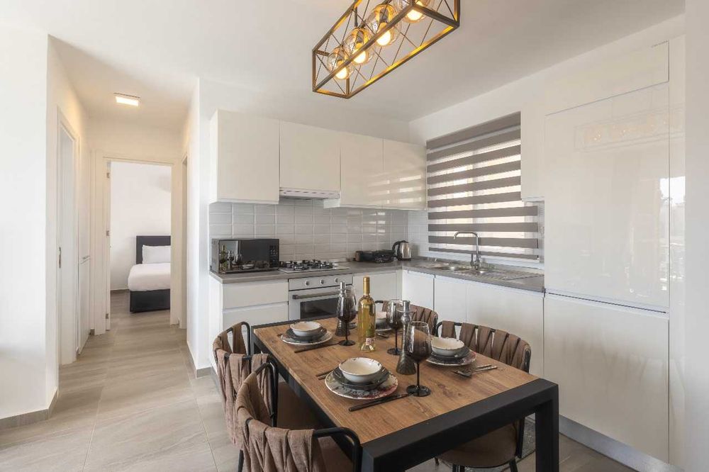 Квартира 139м2/пентхаус 3+1 терраса на крыше с джакузи Боаз Бафра Кипр