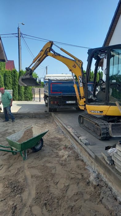 Usługi Minikoparką-Transport-Polbruk