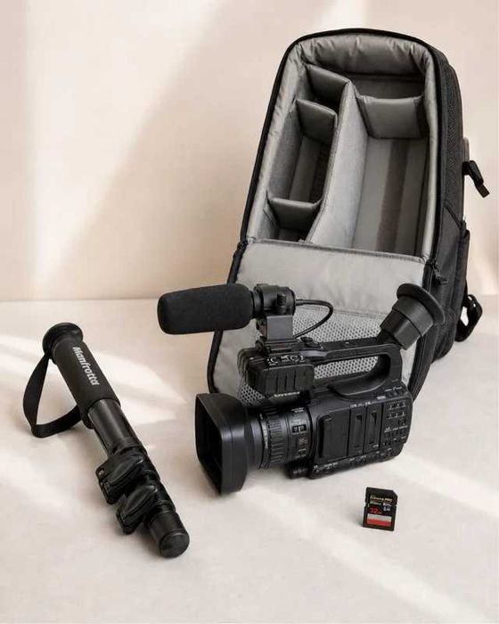 Videocâmera Canon XF100 + Mochila