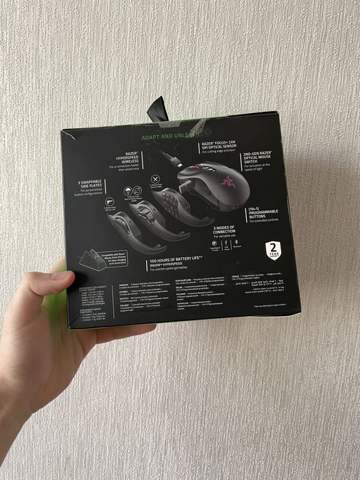 Миша бездротова ігрова Razer Naga V2 Pro