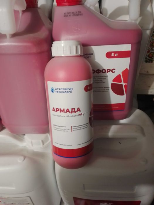 Засоби захисту рослин для сої пшениці картоплі тощо.