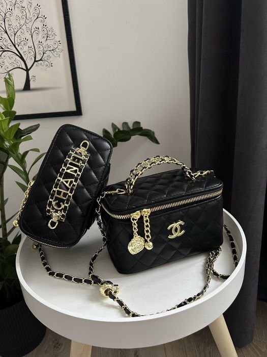 Сумка в стилі шанель chanel, популярна модна міні сумочка бочонок