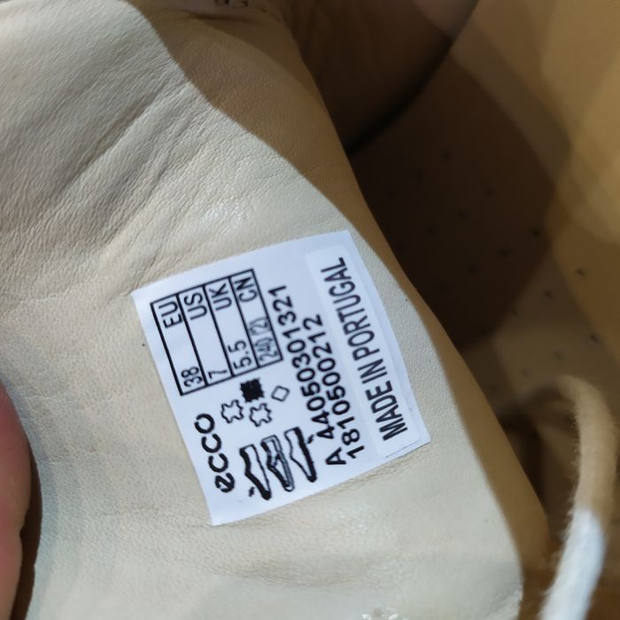 37,38,39,41. Кеды кожаные летние Ecco Soft 8  440503/01321
