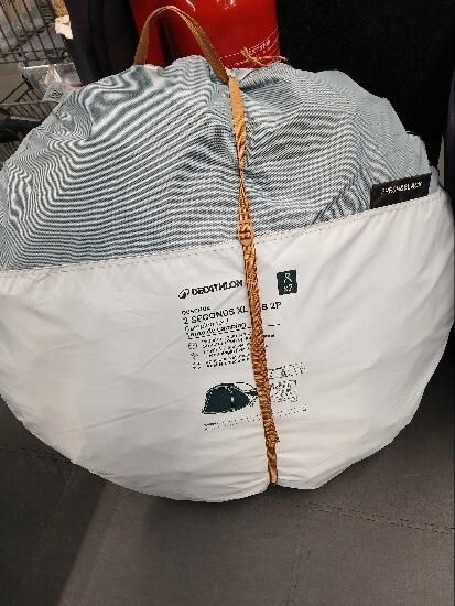 Tenda de campismo instantânea 2 pessoas, 2 Seconds XL Fresh & Black