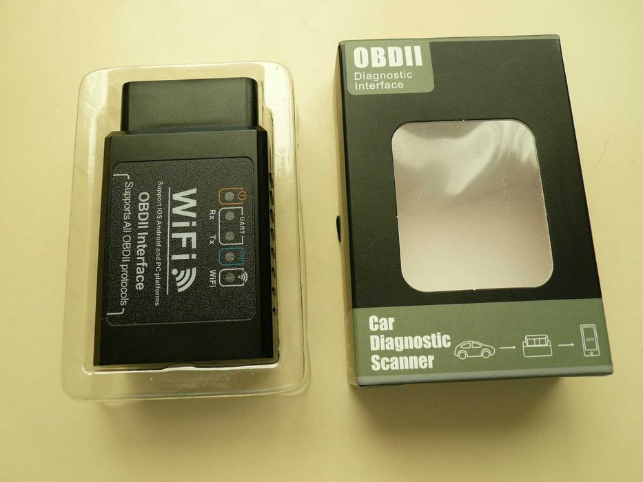 Діагностичний WiFi ELM327 сканер OBD2 v1.5