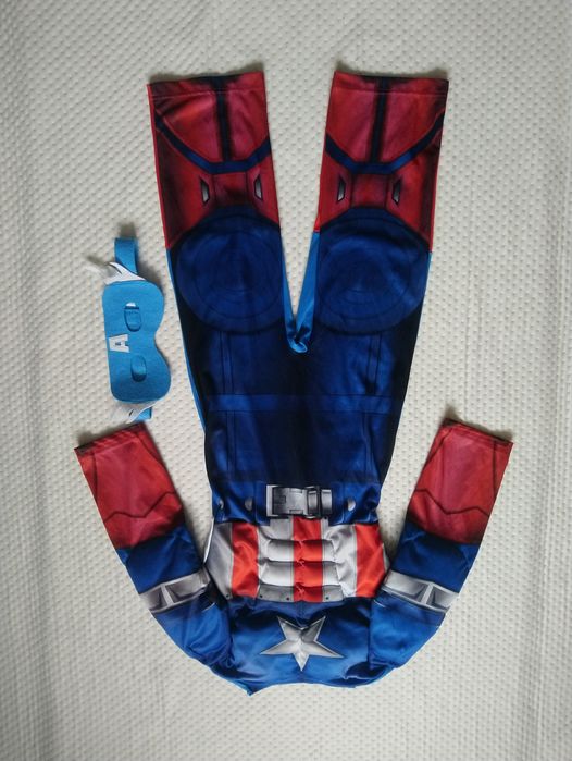 Карнавальний з маскою Капітан Америка Marvel Captain America 5-6 років