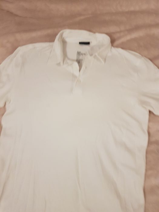 Polo H&M roz S, kolor biały